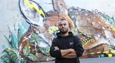 Dzieło światowej gwiazdy street artu w Łodzi. Bordalo II i jego jelonek na Słowiańskiej