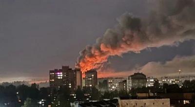 Kłęby dymu nad Jarosławiem. Potężny pożar w Rosji